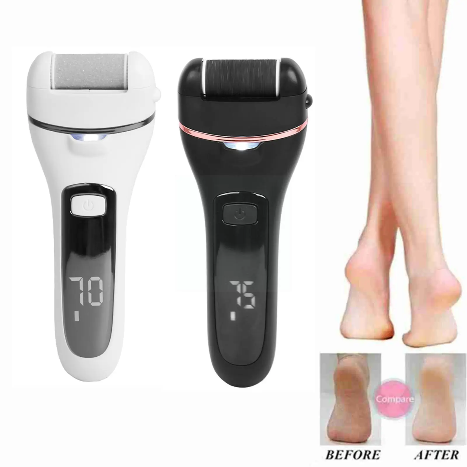 Waterproof Charged USB Electric Foot File for Heels Grinding Pedicure Tools Professional Foot Care Tool Dead Hard Skin Call Q7P9 
Waterproof Charged USB Electric Foot File for Heels Grinding Pedicure Tools Professional Foot Care Tool Dead Hard Skin Call Q7P9