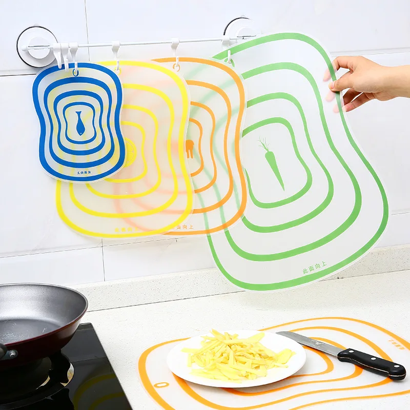 Frosted cutting board kitchen case board plastic cutting fruit board household non-slip thin sheet transparent chopping board
Frosted cutting board kitchen case board plastic cutting fruit board household non-slip thin sheet transparent chopping board
