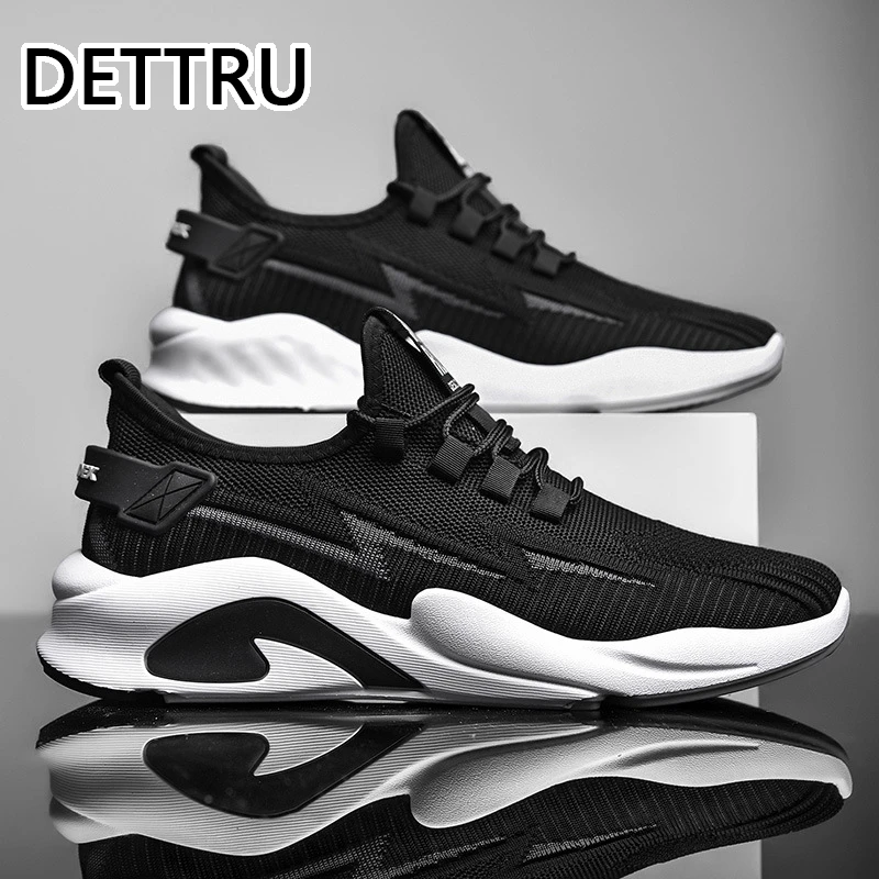 DETTRU Fashion Trend Men Sneakers Flying Woven Male Breathable Men's Work Sports Shoes Outdoor Spring Running Casual Sneakers
DETTRU Fashion Trend Men Sneakers Flying Woven Male Breathable Men's Work Sports Shoes Outdoor Spring Running Casual Sneakers