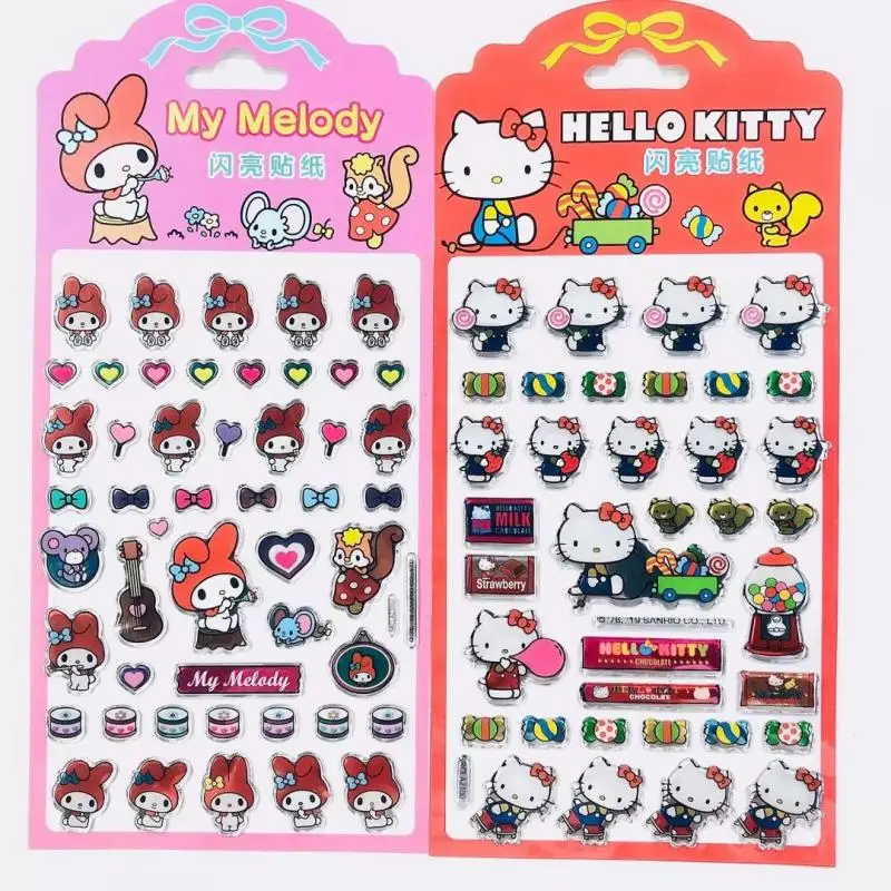 Kawaii Sanrio Cartoon 3D Stickers Hand Account Decoration Cute Diary Decoration Sticker Hello Kitty My Melody Children Gifts
Kawaii Sanrio Cartoon 3D Stickers Hand Account Decoration Cute Diary Decoration Sticker Hello Kitty My Melody Children Gifts