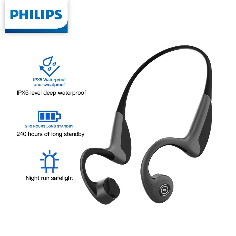 PHILIPS Earphone headset Z8 Bone Conduction Headphones Wireless Bluetooth 5.0 Earphone Outdoor Sports COD
PHILIPS Earphone headset Z8 Bone Conduction Headphones Wireless Bluetooth 5.0 Earphone Outdoor Sports COD