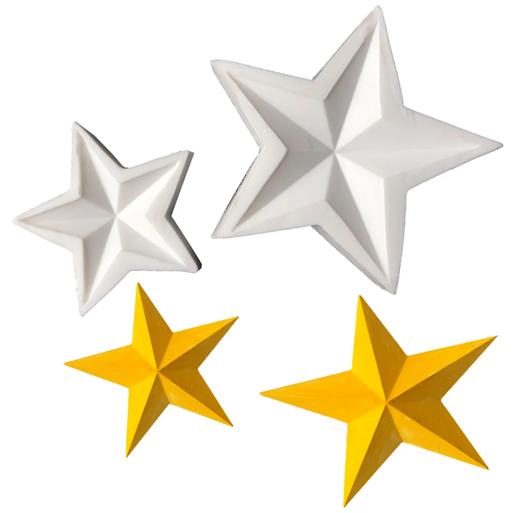 3D Star Shape Silicone For Mold Diy Epoxy Resin Kitchen Cake Baking Decorating Chocolate Mold Plaster Crafts Star Molding Mold
3D Star Shape Silicone For Mold Diy Epoxy Resin Kitchen Cake Baking Decorating Chocolate Mold Plaster Crafts Star Molding Mold