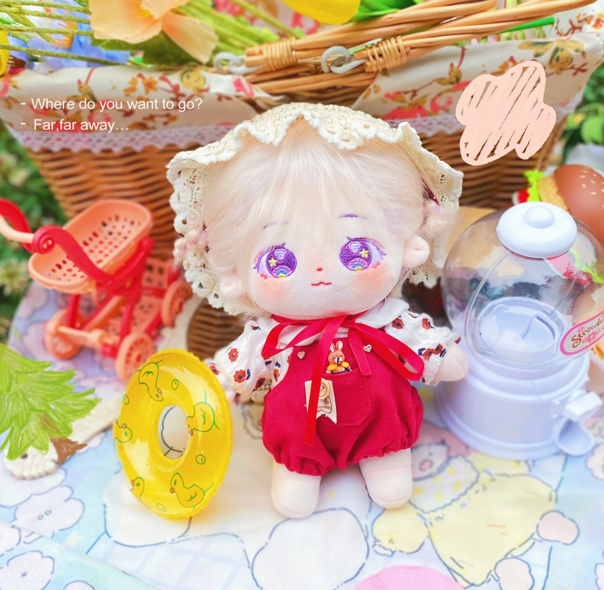 20cm No Attributes Cotton Plush Doll Light Hair Purple Eyes Soft Plush Doll Body Toy Cosplay Cute Collection Cotton Doll Gift
20cm No Attributes Cotton Plush Doll Light Hair Purple Eyes Soft Plush Doll Body Toy Cosplay Cute Collection Cotton Doll Gift