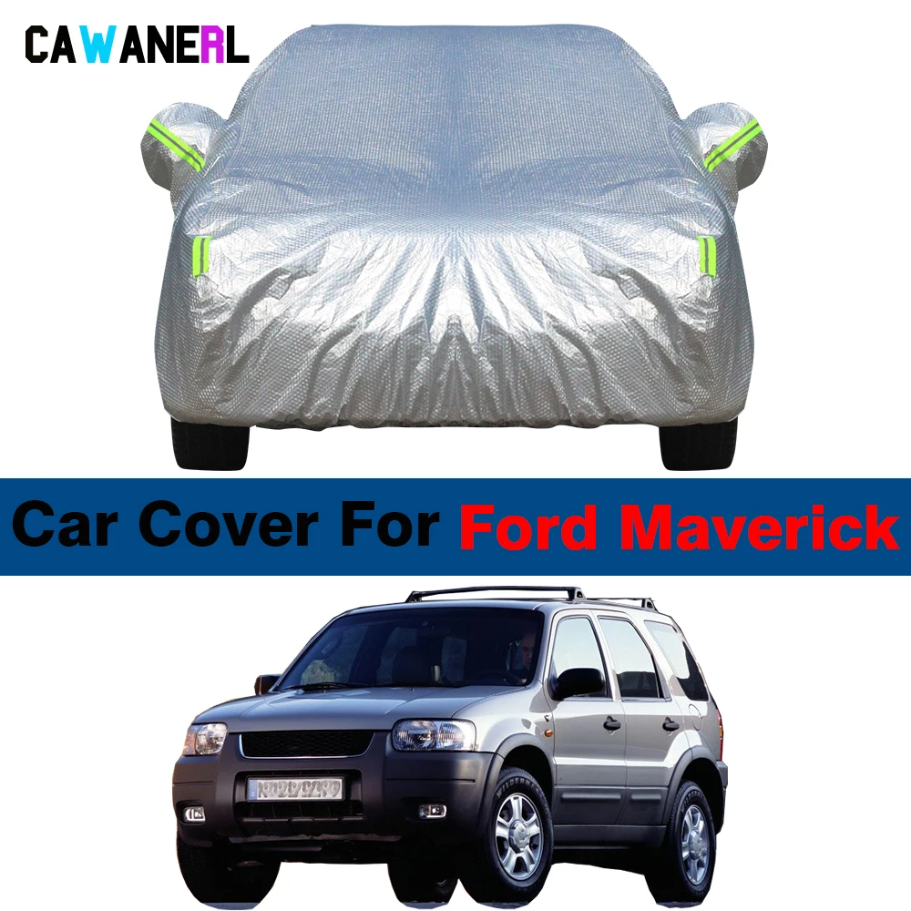 3-слойный толстый автомобильный чехол для Ford Maverick, водонепроницаемый, защита от УФ-лучей, солнца, снега, дождя, града, ветра, краски, пылезащитный чехол для внедорожника
3-слойный толстый автомобильный чехол для Ford Maverick, водонепроницаемый, защита от УФ-лучей, солнца, снега, дождя, града, ветра, краски, пылезащитный чехол для внедорожника