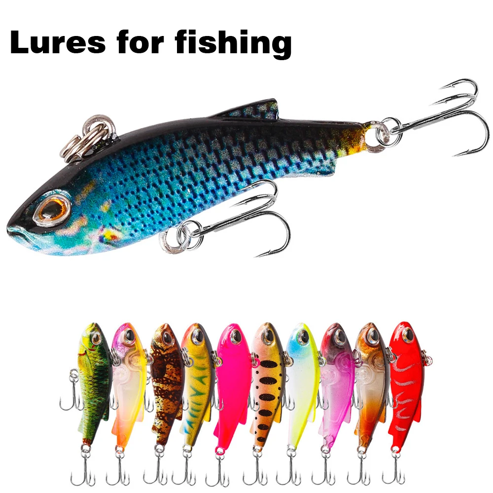 Fishing 1PCS VIB Hard Bait Fishing Lure 4.5cm4g Sinking Long Shot Rattling Crankabit Wobbler Isca Artificial Pesca For Bass Pike
Fishing 1PCS VIB Hard Bait Fishing Lure 4.5cm4g Sinking Long Shot Rattling Crankabit Wobbler Isca Artificial Pesca For Bass Pike