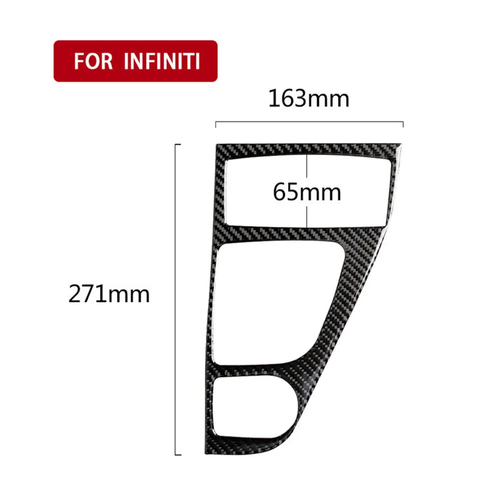 Durable High Quality Replacement Useful Cover Trim Part 2pcs Accessories Black Carbon Fiber Console Cover Trim
Durable High Quality Replacement Useful Cover Trim Part 2pcs Accessories Black Carbon Fiber Console Cover Trim
