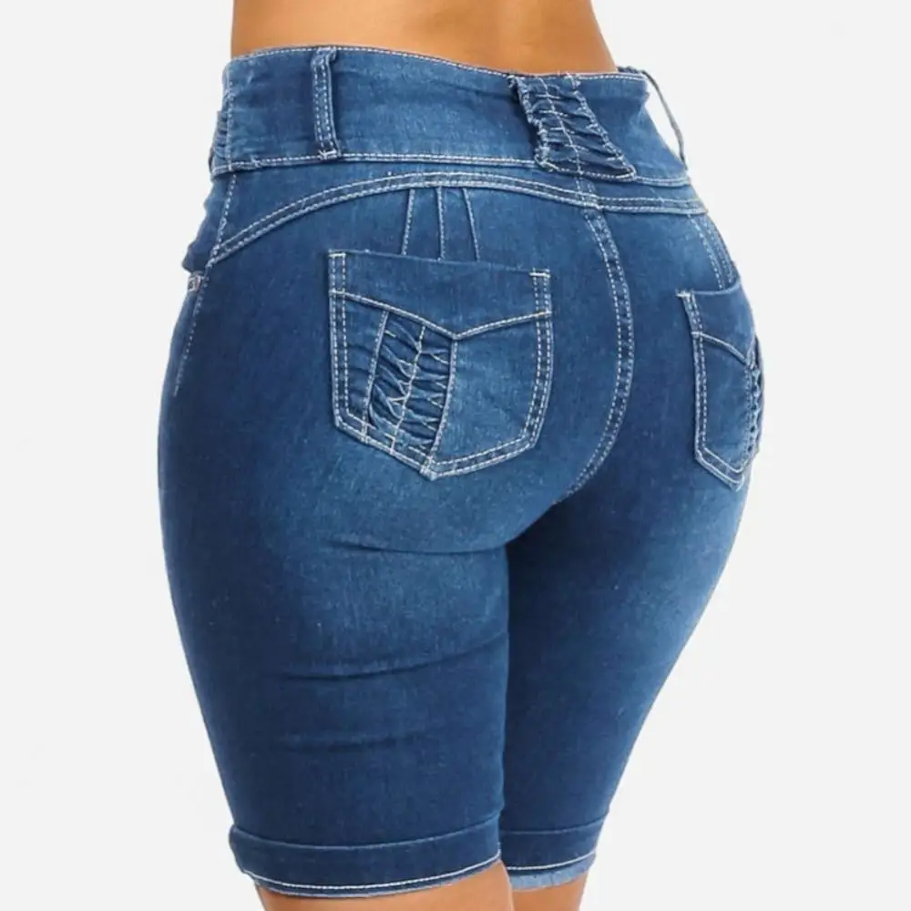 Plus Size Denim Shorts Women Patchwork Bodycon Shorts Elastic Skinny Denim Shorts for Women short feminino
Plus Size Denim Shorts Women Patchwork Bodycon Shorts Elastic Skinny Denim Shorts for Women short feminino
