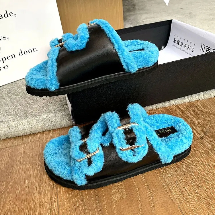 Autumn and Winter Ladies Cotton Slippers Simple and Comfortable Cotton Slippers Women Flat Slippers Women Furry Slippers Women
Autumn and Winter Ladies Cotton Slippers Simple and Comfortable Cotton Slippers Women Flat Slippers Women Furry Slippers Women
