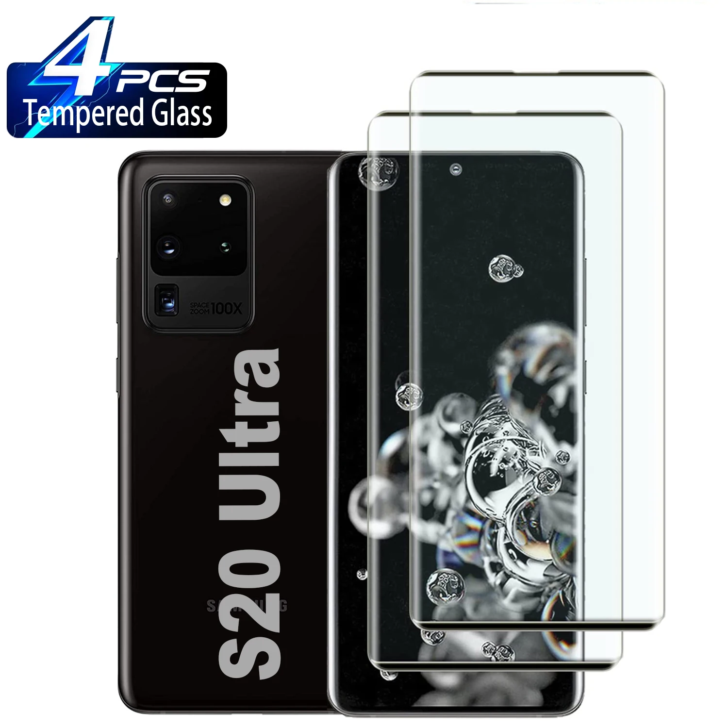 2/4Pcs Tempered Glass For Samsung Galaxy S20 Ultra 5G S22 Ultra S20 S21 Plus Note 20 10 Plus Curved Fingerprint Screen Protector
2/4Pcs Tempered Glass For Samsung Galaxy S20 Ultra 5G S22 Ultra S20 S21 Plus Note 20 10 Plus Curved Fingerprint Screen Protector