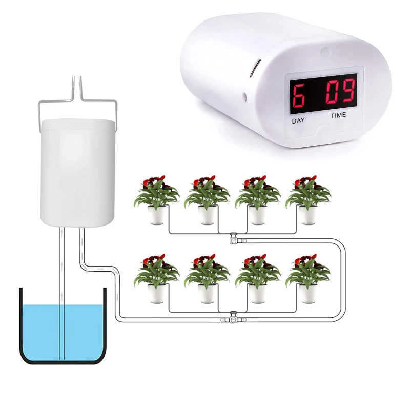 2/4/8 Head Automatic Watering Pump Controller Flowers Plants Home Sprinkler Drip Irrigation Device Pump Timer System Garden Tool
2/4/8 Head Automatic Watering Pump Controller Flowers Plants Home Sprinkler Drip Irrigation Device Pump Timer System Garden Tool