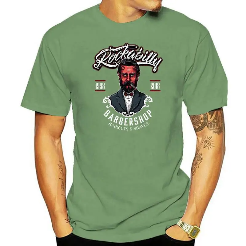 Rockabilly Barbershop Unique Design Tops Tees Summer Men Hip Hop Street Extend Slim Fit T Shirts
Rockabilly Barbershop Unique Design Tops Tees Summer Men Hip Hop Street Extend Slim Fit T Shirts
