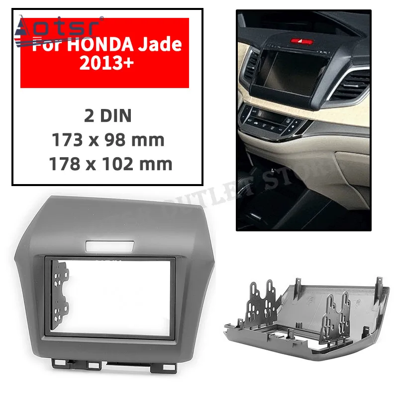 11-444 Автомобильная радиоприемная панель для HONDA Jade 2013 + монтажная рамка облицовочная рамка высококачественные аксессуары установочный комп...
11-444 Автомобильная радиоприемная панель для HONDA Jade 2013 + монтажная рамка облицовочная рамка высококачественные аксессуары установочный комп...