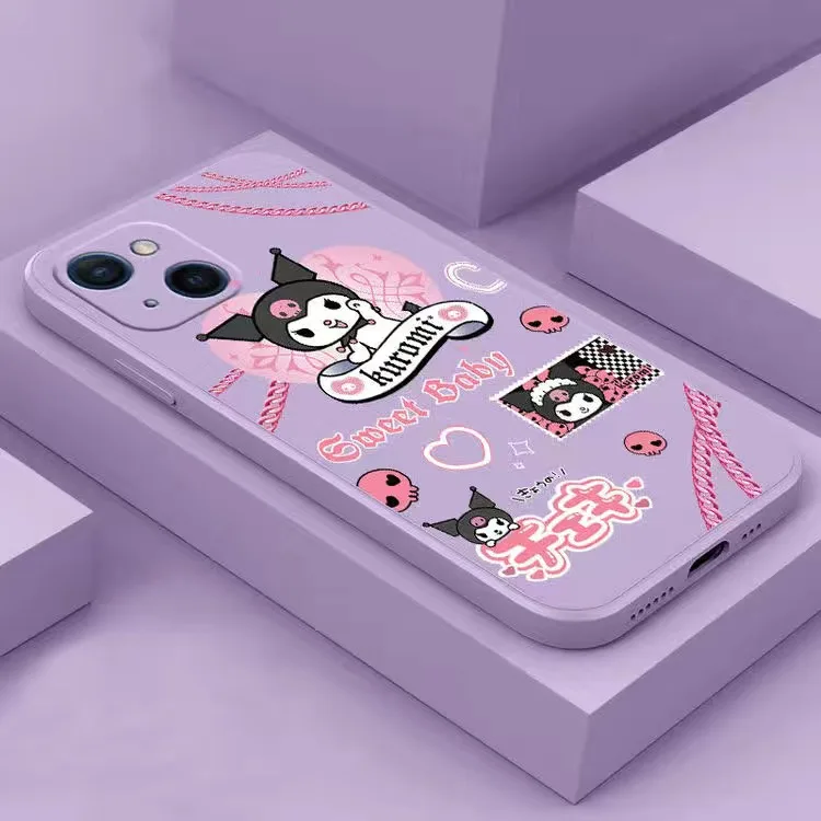 Sanrio Wild Black Kuromi Mobile Phone Case For iPhone 14 13 12 11 Pro Max Mini XR XS MAX 8 X 7 SE 2022 Soft Cover Back Shell Y2k
Sanrio Wild Black Kuromi Mobile Phone Case For iPhone 14 13 12 11 Pro Max Mini XR XS MAX 8 X 7 SE 2022 Soft Cover Back Shell Y2k