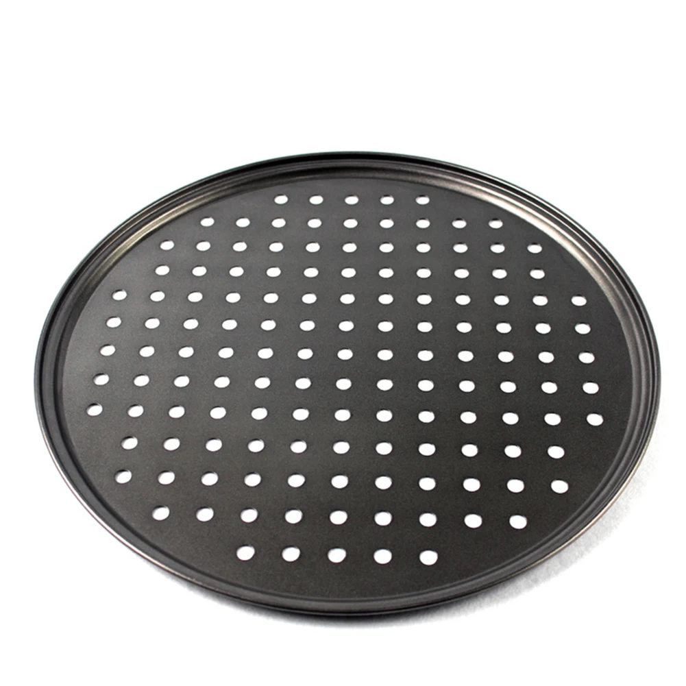 Punched Pizza Pan Pizza Pan Baking Pan 24.5cm/28cm/32cm Size Carbon Steel Perforated Perforated Pizza Pan High Quality
Punched Pizza Pan Pizza Pan Baking Pan 24.5cm/28cm/32cm Size Carbon Steel Perforated Perforated Pizza Pan High Quality