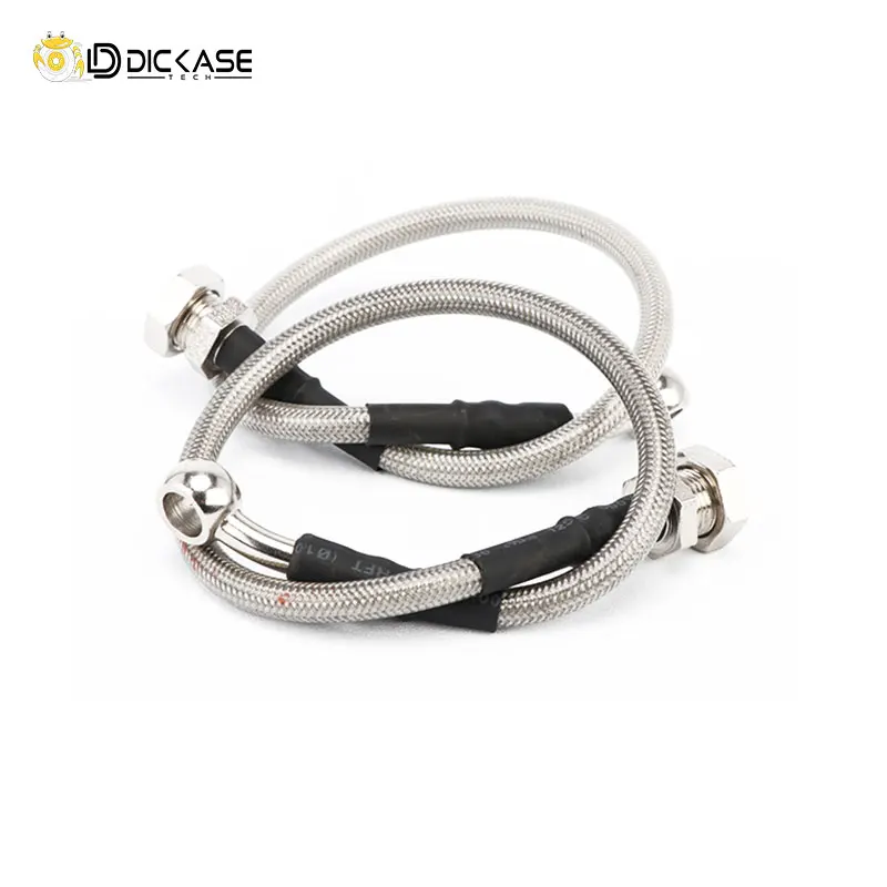 

Dicase Thermal Decay Resistance Brake System brake line 70mm Convex mouth car-styling