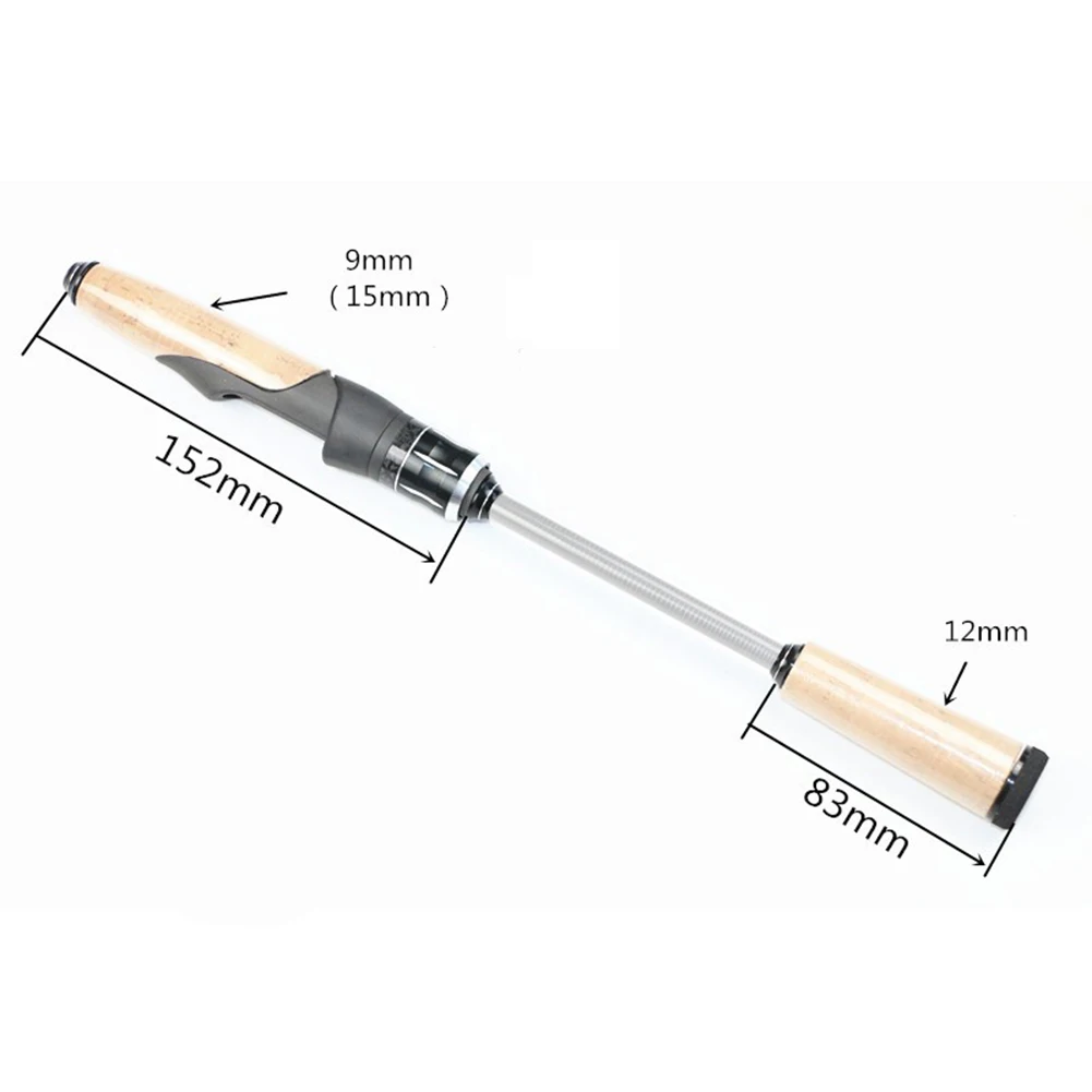 Grip Fishing Rods Handle Accessories Cork Fishing Tackle Fittings Parts Poles Straight Handle Black+Wood Color
Grip Fishing Rods Handle Accessories Cork Fishing Tackle Fittings Parts Poles Straight Handle Black+Wood Color