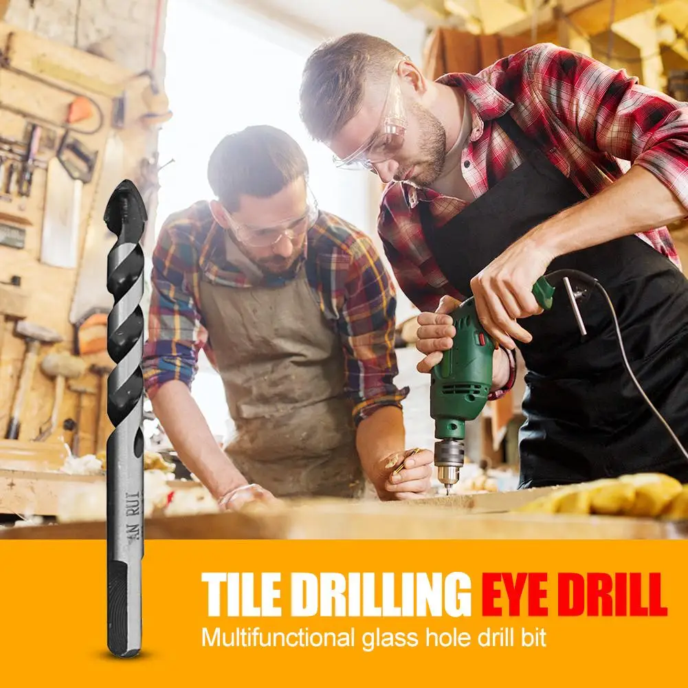10pcs Triangular Handle Hole Drill Bits Glass Tile Hole Wear Resistance and Durability High Hardness Opener Reaming Drill
10pcs Triangular Handle Hole Drill Bits Glass Tile Hole Wear Resistance and Durability High Hardness Opener Reaming Drill
