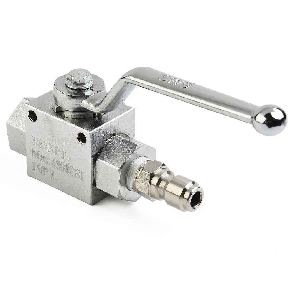 Carbon Steel Pressure Washer Ball Valve High Pressure High Quality Male Plug Quick Connector Washer Ball Valve 4500 PSI
Carbon Steel Pressure Washer Ball Valve High Pressure High Quality Male Plug Quick Connector Washer Ball Valve 4500 PSI