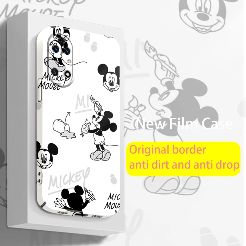 

Disney Mickey Mouse Cool For Huawei P50 P40 P30 P20 Nova Y70 10 9 8 7 SE Pro Lite 5G Feilin Film Phone Case Hard Cover