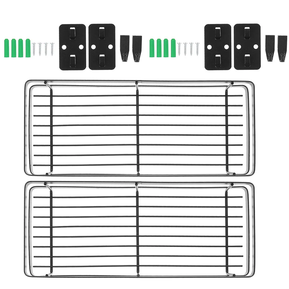 2 Pcs Bathroom Organizer Wall Shelving Storage Basket Shower Stuff Rack Shelf Holder
2 Pcs Bathroom Organizer Wall Shelving Storage Basket Shower Stuff Rack Shelf Holder