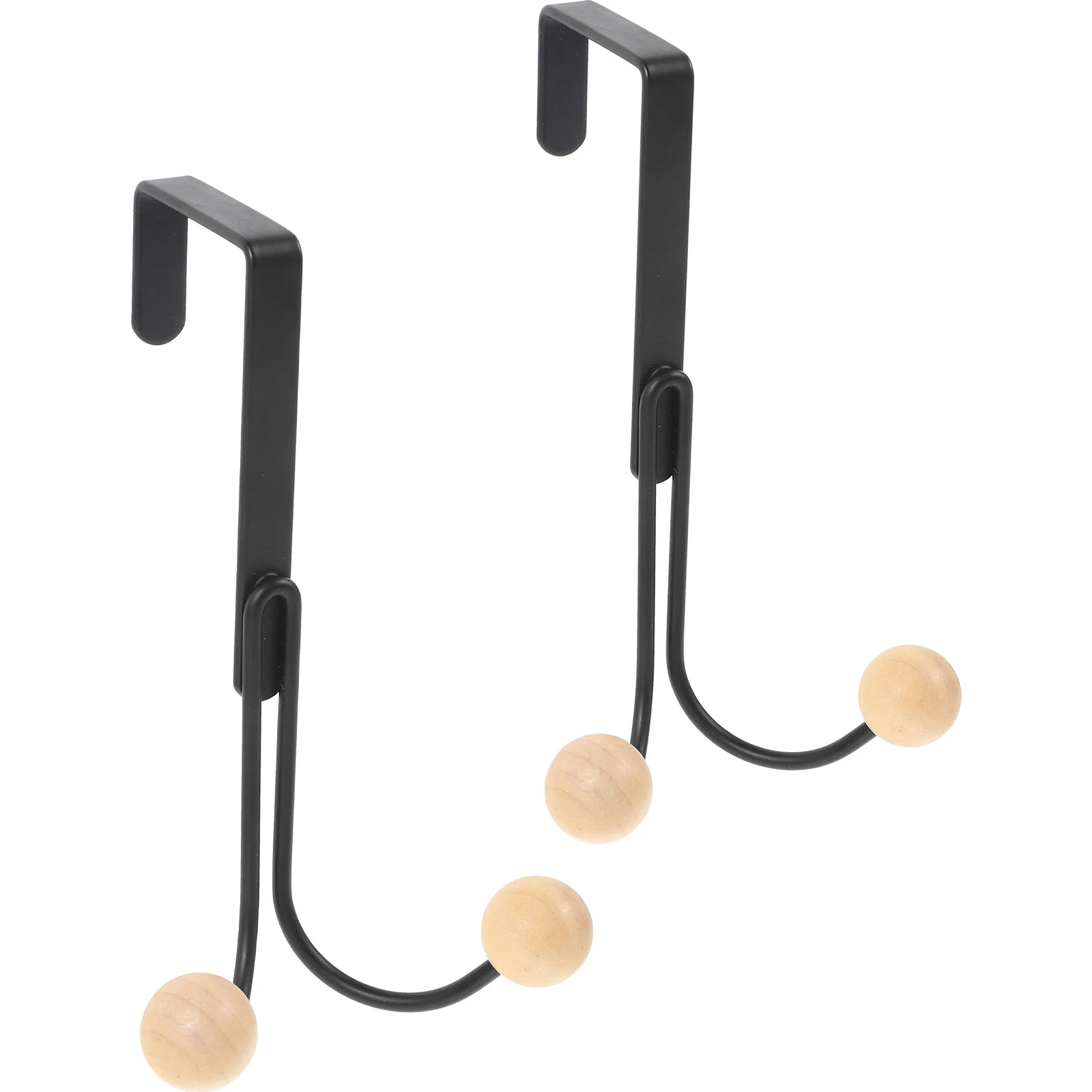 2 Pcs Overdoor Hanger Hook Hooks Back Clothes Hangers Wrought Iron Wooden Hanging Cabinet
2 Pcs Overdoor Hanger Hook Hooks Back Clothes Hangers Wrought Iron Wooden Hanging Cabinet