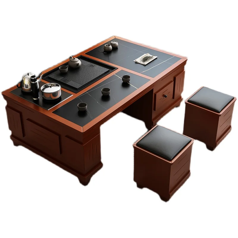 HXL Stone Plate Tea Table with Boiling Water Function Tea Table and Chair Tea Set Integrated Office Tea Brewing Sets
HXL Stone Plate Tea Table with Boiling Water Function Tea Table and Chair Tea Set Integrated Office Tea Brewing Sets