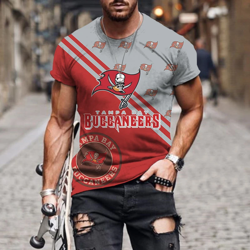 European And American Fashion Trend Men T-Shirt Leisure Round Neck Tees Tops Digital Printing Rugby Uniform Sports Short Sleeve
European And American Fashion Trend Men T-Shirt Leisure Round Neck Tees Tops Digital Printing Rugby Uniform Sports Short Sleeve