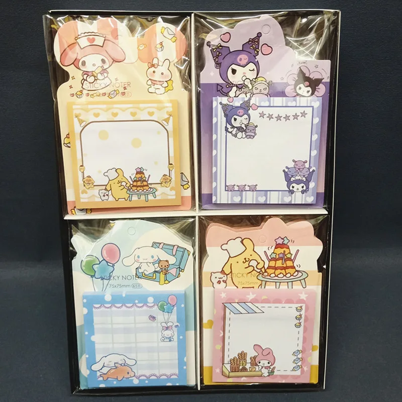 24 шт. Sanrio Kuromi My Melody Cinnamoroll Стикеры для записей Kawaii Pom Purin Стикеры для записей подарки для детей
24 шт. Sanrio Kuromi My Melody Cinnamoroll Стикеры для записей Kawaii Pom Purin Стикеры для записей подарки для детей