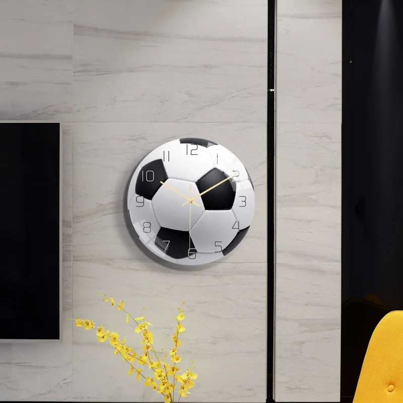 Cc117 Football Wall Clock Sports Ball Wall Clock Acrylic Material Noiseless Movement Bedroom and Living Room Decoration Clock
Cc117 Football Wall Clock Sports Ball Wall Clock Acrylic Material Noiseless Movement Bedroom and Living Room Decoration Clock