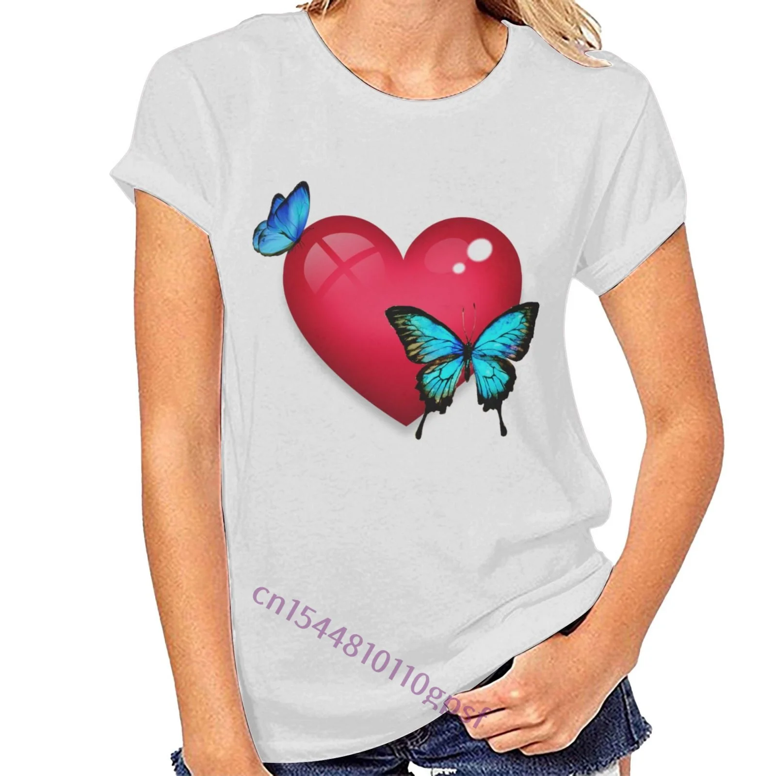 T-Shirt Cotton Tee Shirt Butterfly Love Heart White Men'S Short Sleeve O-Neck Summer Tops Tees T Shirt
T-Shirt Cotton Tee Shirt Butterfly Love Heart White Men'S Short Sleeve O-Neck Summer Tops Tees T Shirt