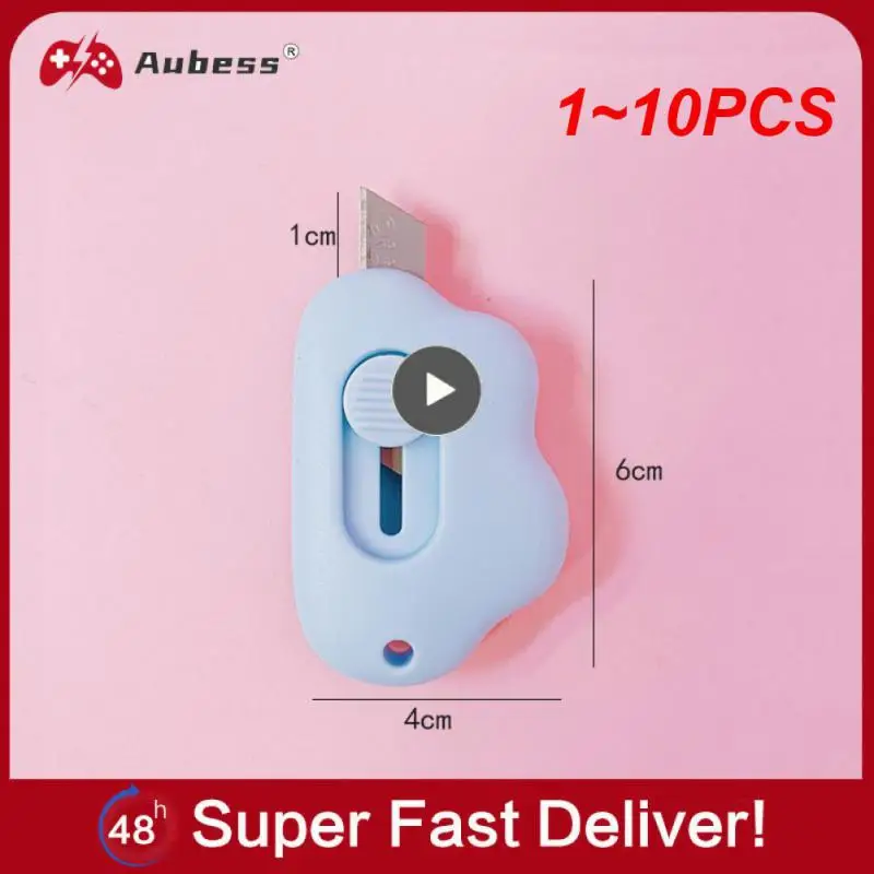 1~10PCS Cute Rabbit Cloud Color Mini Portable Utility Knife Paper Cutter Cutting Paper Razor Blade Office Stationery Cutting
1~10PCS Cute Rabbit Cloud Color Mini Portable Utility Knife Paper Cutter Cutting Paper Razor Blade Office Stationery Cutting