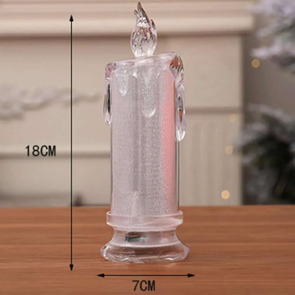LED Light Transparent Flameless Candle Electronic Lamp With Base Plastic Christmas Event Tea Light Home Crafts Party Decoration
LED Light Transparent Flameless Candle Electronic Lamp With Base Plastic Christmas Event Tea Light Home Crafts Party Decoration