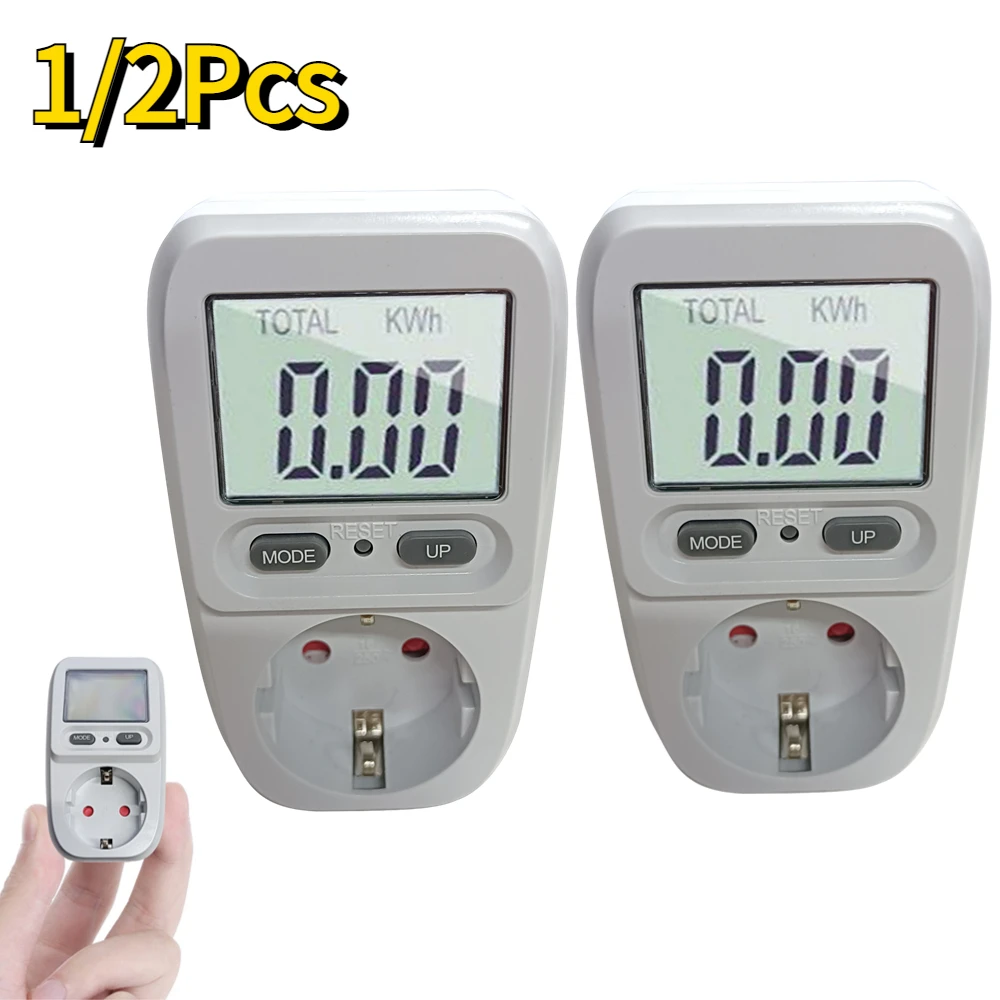 Billing Electrical Meter Digital 1/2pcs Wattmeter Socket Meter Intelligent Biller Power Voltage Plug Equipment Billing For
Billing Electrical Meter Digital 1/2pcs Wattmeter Socket Meter Intelligent Biller Power Voltage Plug Equipment Billing For