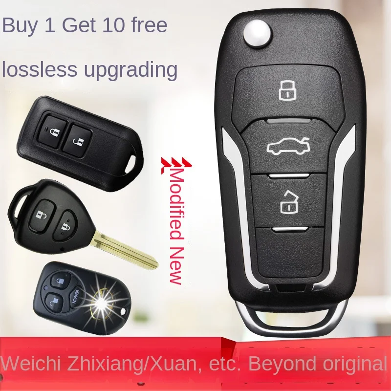 Подходит для Toyota Vios для ослепления и наслаждения Corolla Camry Corolla Highlander с модифицированным пультом дистанционного управления автомобильным клю...
Подходит для Toyota Vios для ослепления и наслаждения Corolla Camry Corolla Highlander с модифицированным пультом дистанционного управления автомобильным клю...
