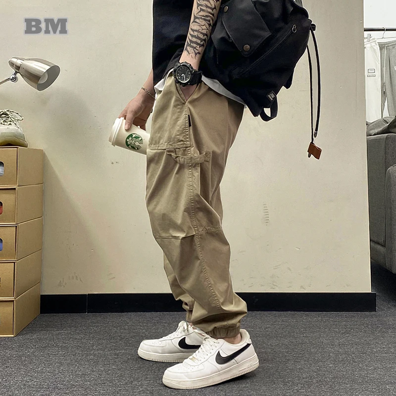 Japanese Streetwear Thin Cargo Pants Men Clothing Harajuku Casual Joggers Korean Trendy Hip Hop Sport Baggy Trousers Male
Japanese Streetwear Thin Cargo Pants Men Clothing Harajuku Casual Joggers Korean Trendy Hip Hop Sport Baggy Trousers Male