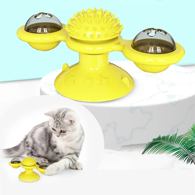 1Pcs Windmill Turntable Pet Toys Interactive Funny Dog Puzzle Game Cat Toy Teeth Cleaning Chew Turntable Toys Pet Supplies
1Pcs Windmill Turntable Pet Toys Interactive Funny Dog Puzzle Game Cat Toy Teeth Cleaning Chew Turntable Toys Pet Supplies