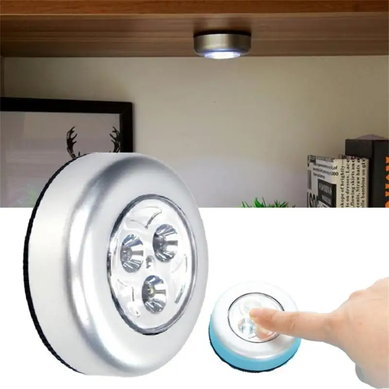 

Используйте светодиодную лампу для защиты глаз, сенсорное управление, настенная лампа, 1 шт., перезаряжаемая круглая лампа для дома, кухни, с...