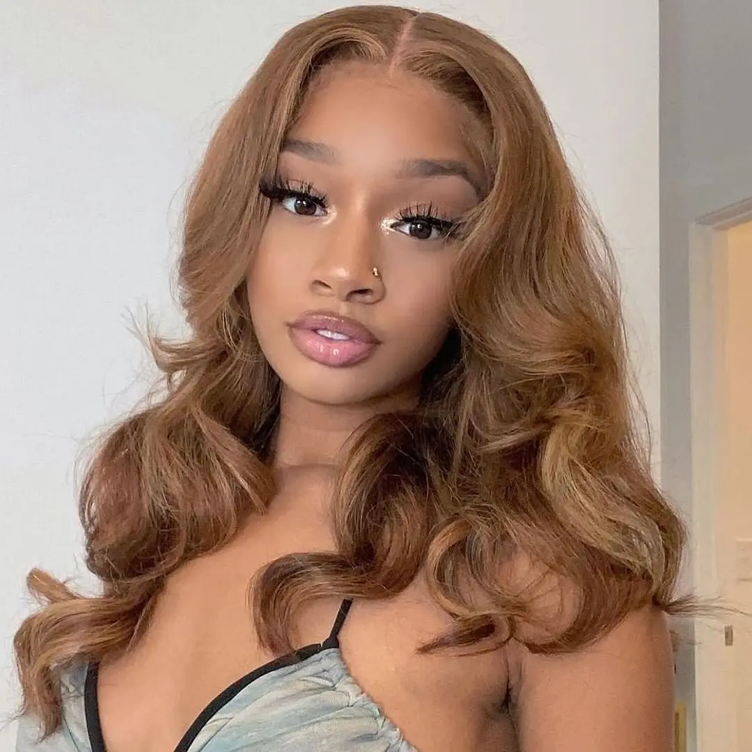 Light Brown Copper Body Wave High Temperature Fiber Synthetic Hair Wigs for Women Glueless Lace Front Wigs with Natural Hairline
Light Brown Copper Body Wave High Temperature Fiber Synthetic Hair Wigs for Women Glueless Lace Front Wigs with Natural Hairline