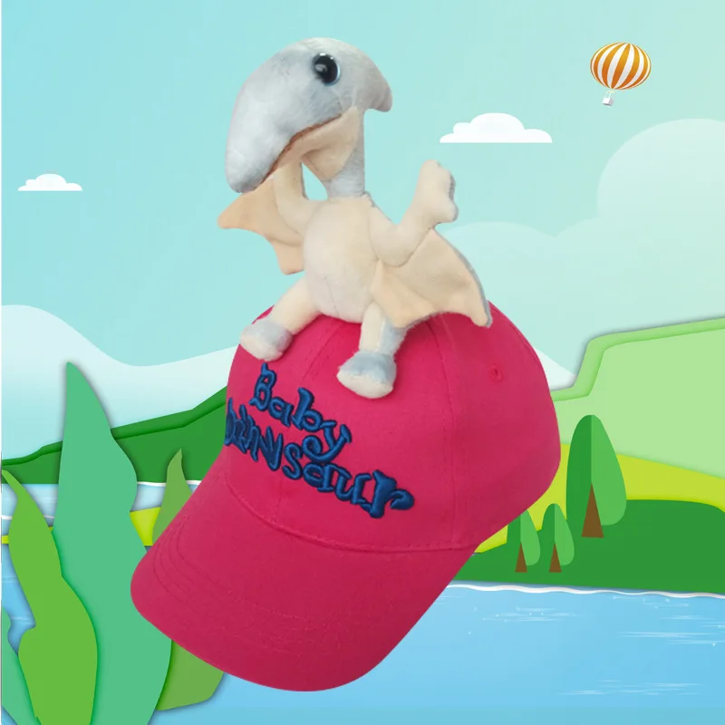 Рождественский и новогодний подарок 3D тираннозавр рекс козырек Новинка шапка в виде животного радужные крылья плюшевая шляпа динозавра креативная для родителей и детей