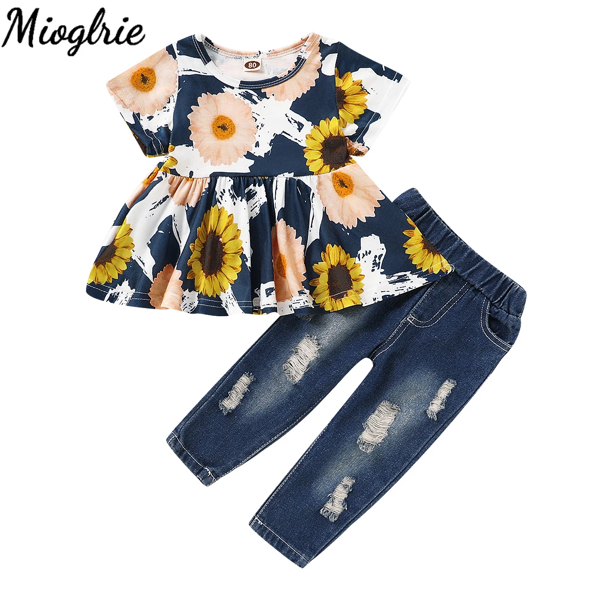 Floral Children's Costumes Fashion Girl Clothing for Children Summer Clothes for Girls Short Sleeve Clothes Child Girl
Floral Children's Costumes Fashion Girl Clothing for Children Summer Clothes for Girls Short Sleeve Clothes Child Girl