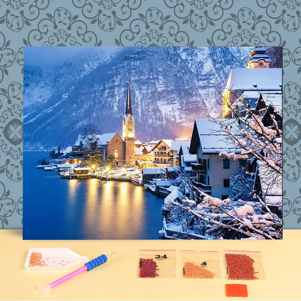 Алмазная мозаика с животными, оленем, Зимним Пейзажем
Алмазная мозаика с животными, оленем, Зимним Пейзажем