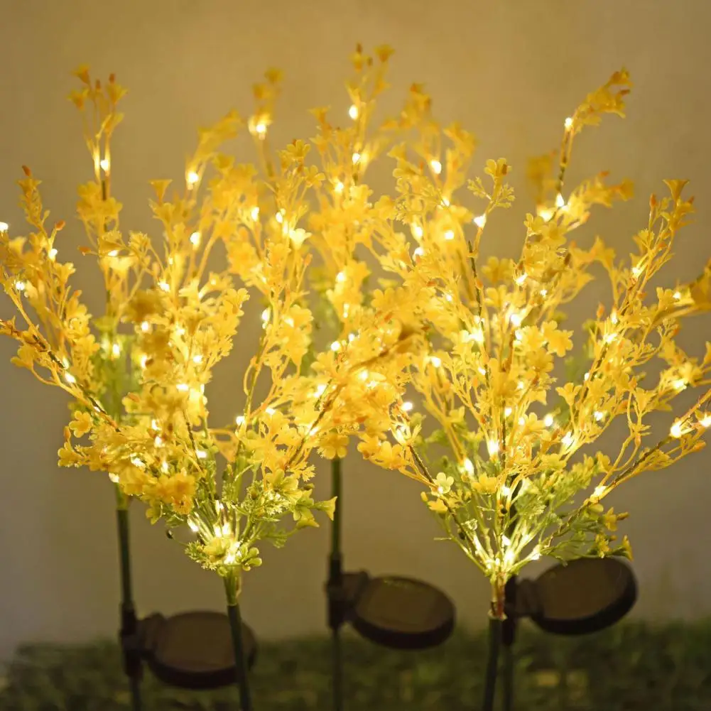 2Pcs Garden Light Canola Flower Shape Energy-Saving PVC Warm White Landscape Lamp for Yard Solar Lamps Outdoor Lighting
2Pcs Garden Light Canola Flower Shape Energy-Saving PVC Warm White Landscape Lamp for Yard Solar Lamps Outdoor Lighting