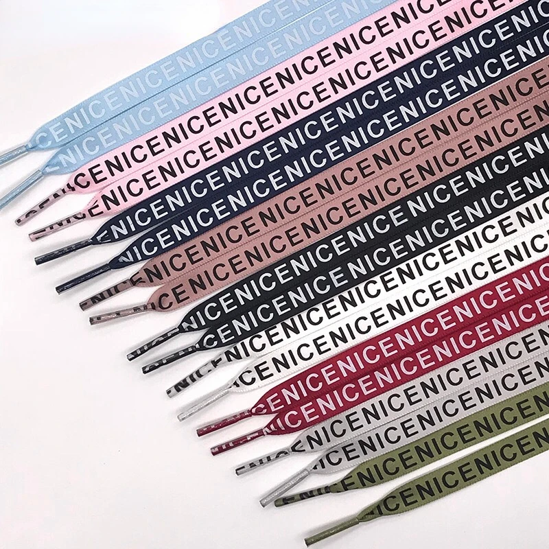 1 Pair New Letter Printed Length Canvas Sneakers Shoelaces Laces 1CM Width 80CM/100CM/120CM/140CM/160CM Shoe Accessories
1 Pair New Letter Printed Length Canvas Sneakers Shoelaces Laces 1CM Width 80CM/100CM/120CM/140CM/160CM Shoe Accessories
