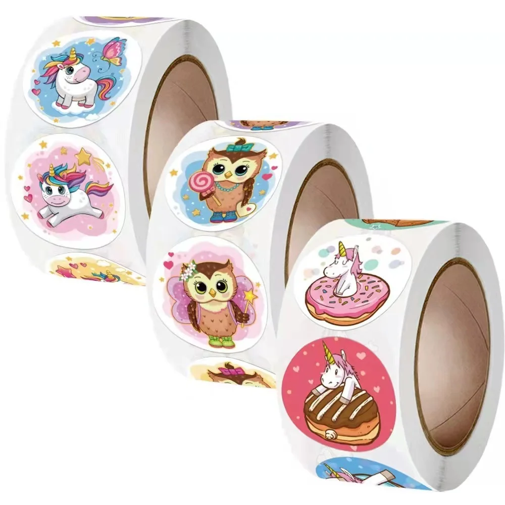 100-500pcs Cute Owl Kawaii Unicorn Sticker for Reward Children Classroom Teacher Home Prize Motivational Encourage Kids Sticker
100-500pcs Cute Owl Kawaii Unicorn Sticker for Reward Children Classroom Teacher Home Prize Motivational Encourage Kids Sticker