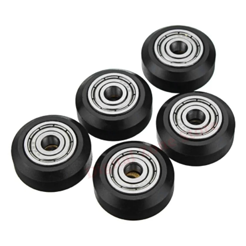 5Pcs POM Pulleys, 625zz Bearing Passive Round Wheels Rollers Compatible with Creality Ender 3, CR10 3D Printer Accessories
5Pcs POM Pulleys, 625zz Bearing Passive Round Wheels Rollers Compatible with Creality Ender 3, CR10 3D Printer Accessories