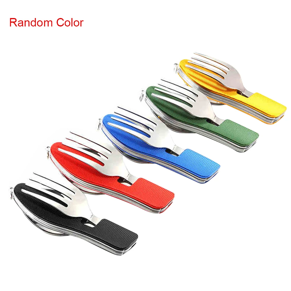3-in-1 Camping Utensil Set Detachable Stainless Steel Spoon Fork Knife Tableware Set Portable Cutlery for Camping Hiking Picnic
3-in-1 Camping Utensil Set Detachable Stainless Steel Spoon Fork Knife Tableware Set Portable Cutlery for Camping Hiking Picnic