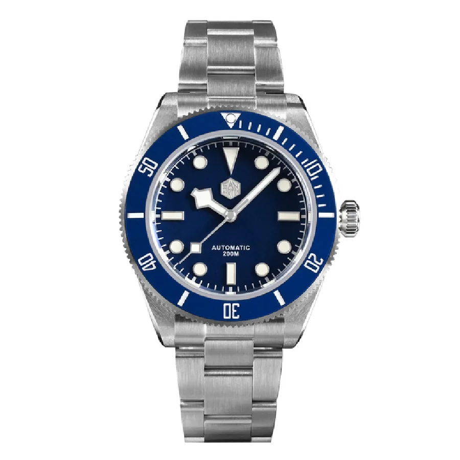 San Martin Men Luxury Watch 40MM Fashion Automatic Mechanical Wristwatch Vintage 200M Waterproof Luminous Sapphire PT5000 SW200
San Martin Men Luxury Watch 40MM Fashion Automatic Mechanical Wristwatch Vintage 200M Waterproof Luminous Sapphire PT5000 SW200