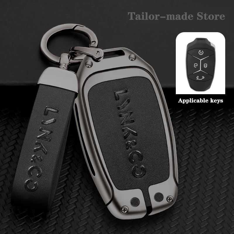 4 Button Zinc Alloy Leather High-End Car Key Case Keyless Cover Key Shell For Lynk Co 05 06 01 09 03 Car Accessories
4 Button Zinc Alloy Leather High-End Car Key Case Keyless Cover Key Shell For Lynk Co 05 06 01 09 03 Car Accessories