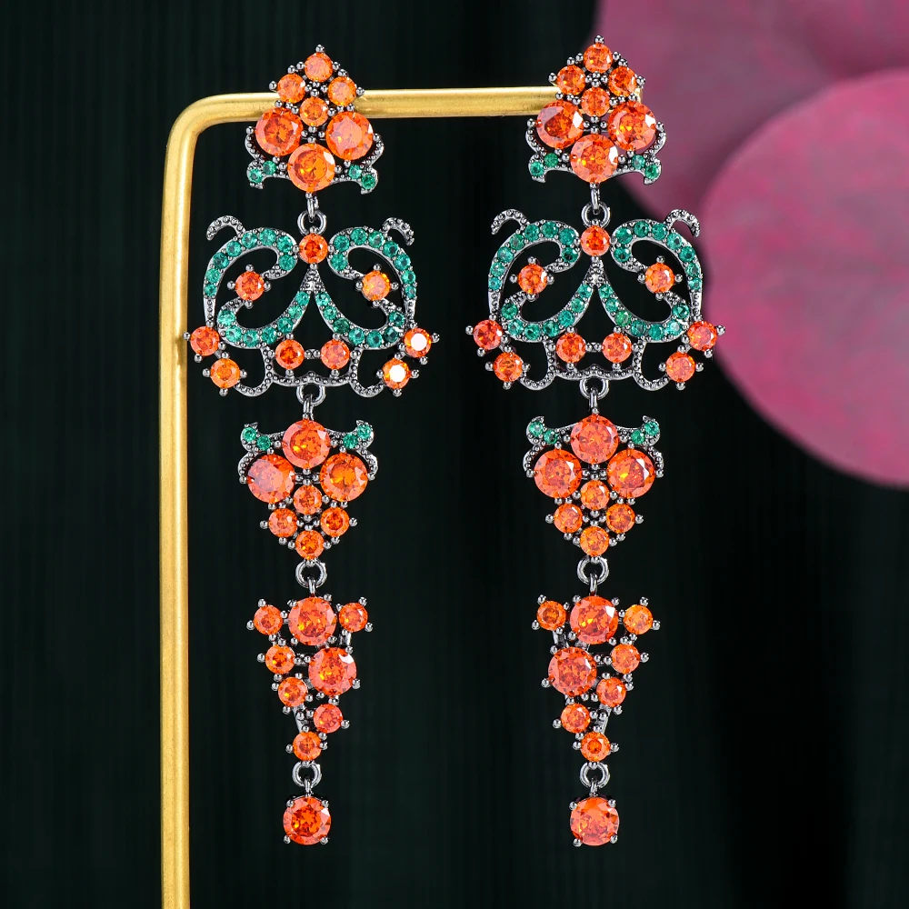Soramoore Facebook Ins Luxury CZ BOHO Charm Drop Earrings For Women Wedding Bridal Jewelry aretes de mujer modernos 2022 New
Soramoore Facebook Ins Luxury CZ BOHO Charm Drop Earrings For Women Wedding Bridal Jewelry aretes de mujer modernos 2022 New