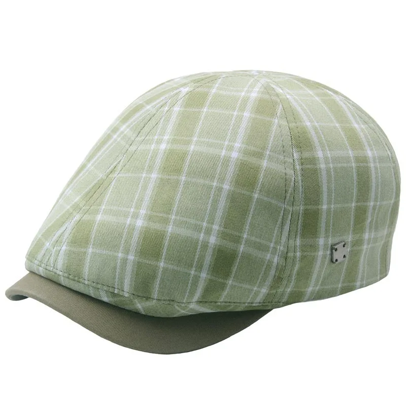 2022 New Spring Summer Breathable Plaid Newsboy Cap for Men Women Duckbill Cabbies Flat Hats
2022 New Spring Summer Breathable Plaid Newsboy Cap for Men Women Duckbill Cabbies Flat Hats